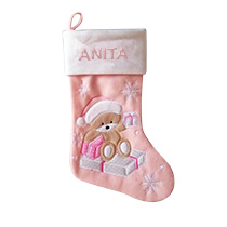 Baby Christmas Stocking - Girl incl Delivery
