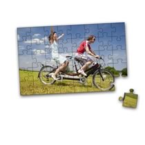 Quebra-cabeças 126 pzs A4, 18 x 27 cm incl. Entrega