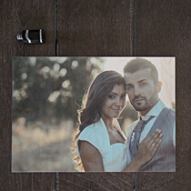 Wood Wall Print 21x30cm (12mm Plywood) incl Delivery