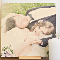 Stand Wood Print 20x20cm (4mm Plywood) incl Delivery