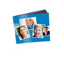 Álbum 20 Páginas A5 Paisagem Capa de Brochura incl. Entrega