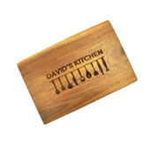 Mellanstora platta brädor