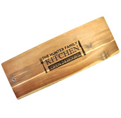 Stora platta brädor