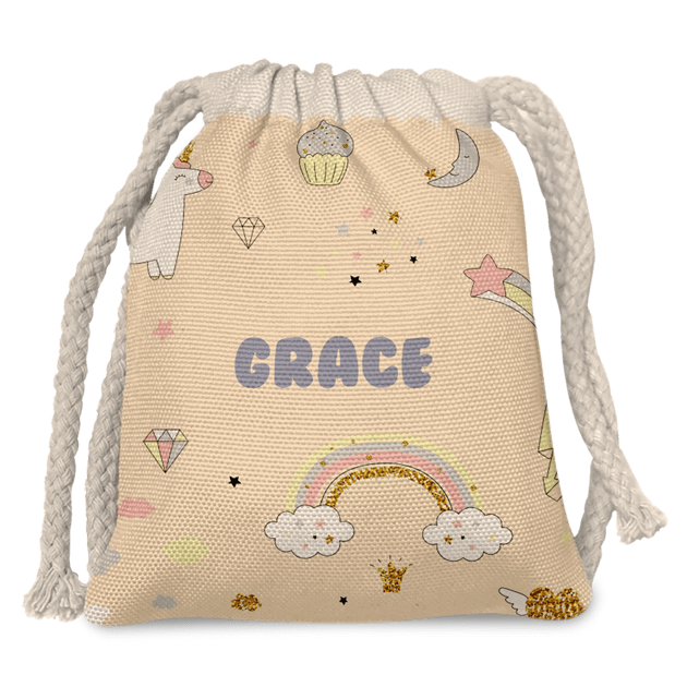 Fairy Drawstring Bag 15x12cm