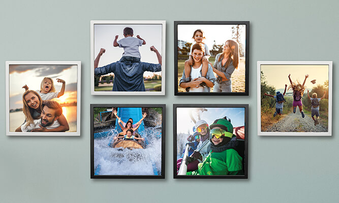 Framed Photo Tiles