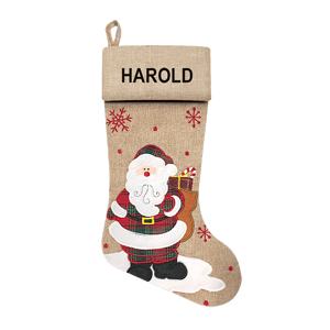 Christmas Stocking<br>Modern Santa