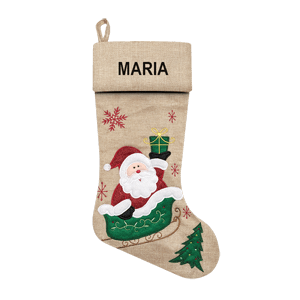 Christmas Stocking<br>Modern Sled