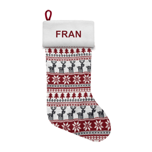 Christmas Stocking<br>Mixed Pattern