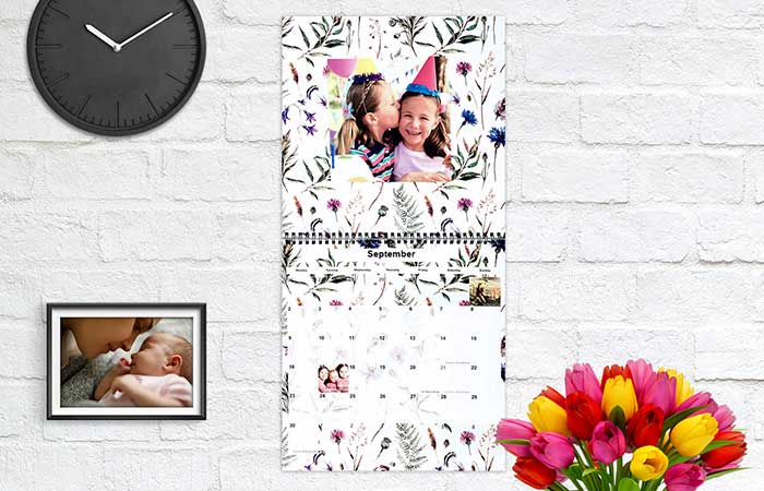 create personalised calendar